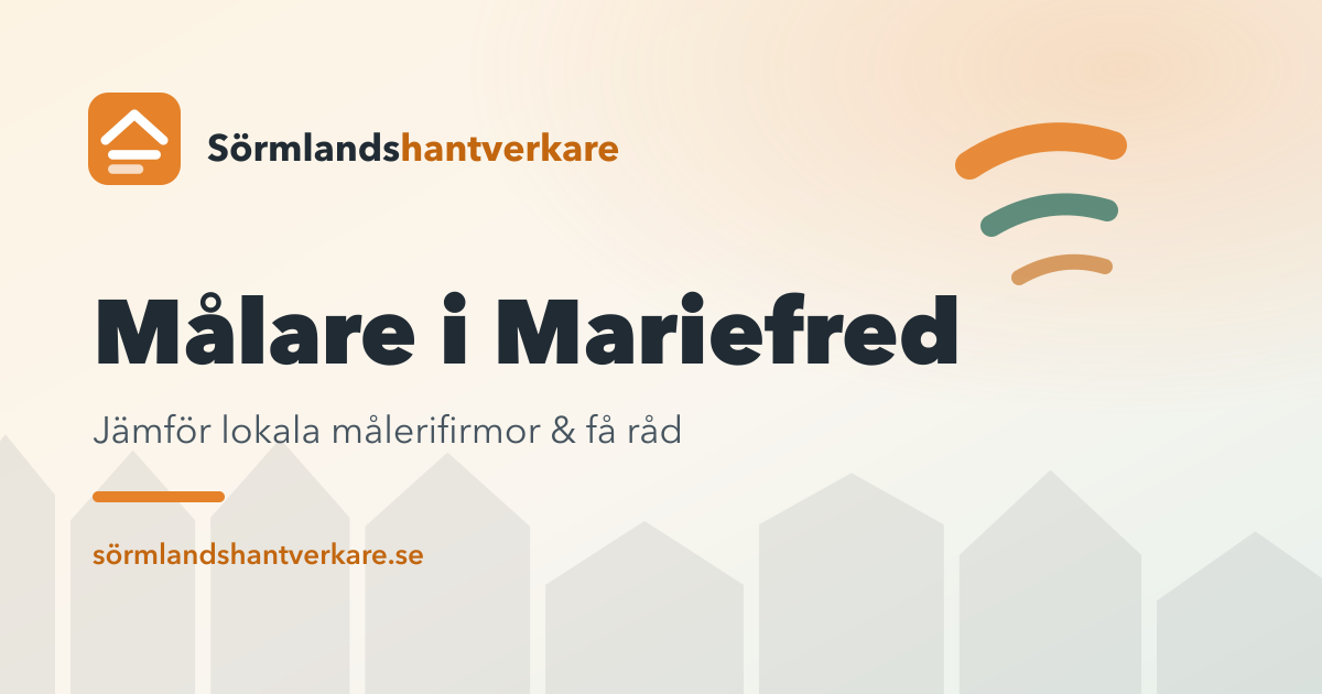 Målare i Mariefred – Sörmlandshantverkare
