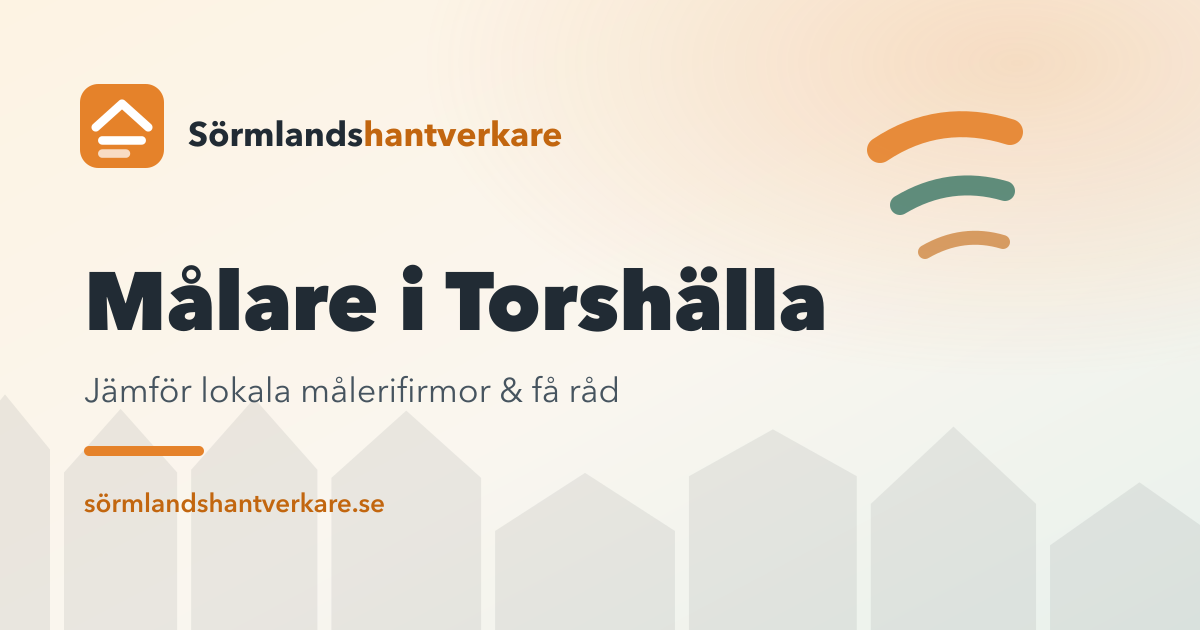 Målare i Torshälla – Sörmlandshantverkare