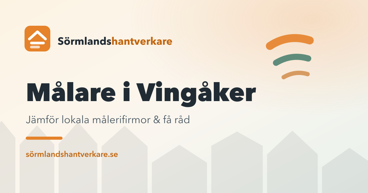 Målare i Vingåker – Sörmlandshantverkare